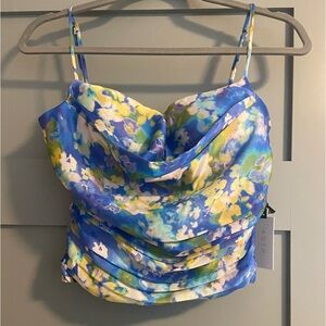 ASTR the Label top with built in bra cups, Size S. New with tags, never worn